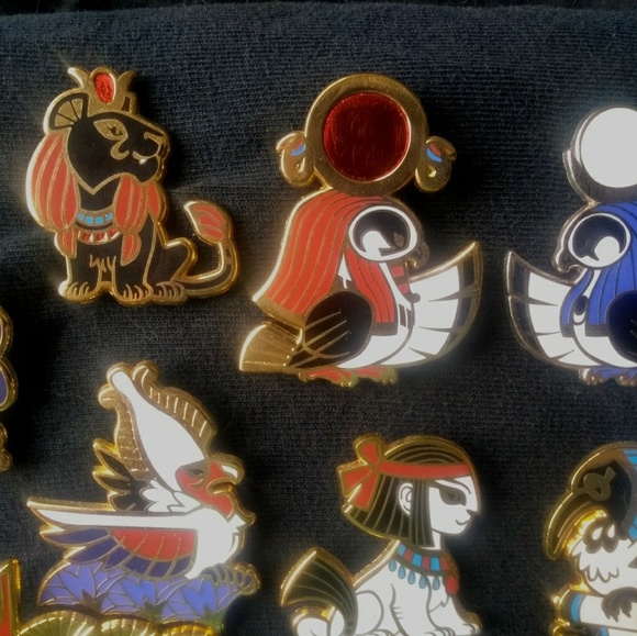 Egyptian Mythology Enamel Pins - Picture 2 of 5